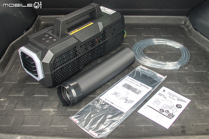 YNC-A160 移動冷氣開箱測試 輕巧的夏日沁涼方案