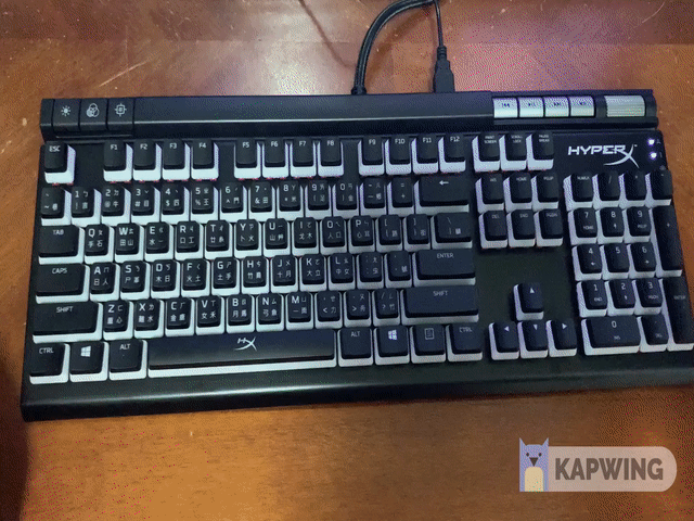 【開箱體驗】閃到心坎裡-HyperX Alloy Elite 2 自家紅軸 RGB電競鍵盤