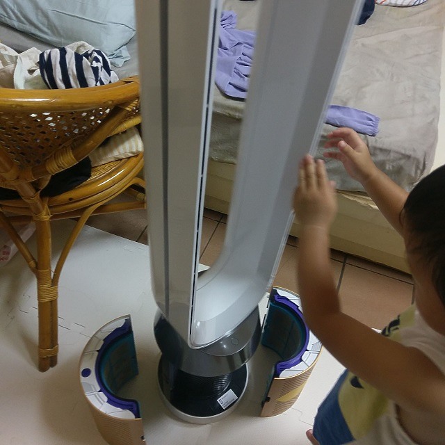 大人放心、小孩開心【Dyson TP06試用心得分享】