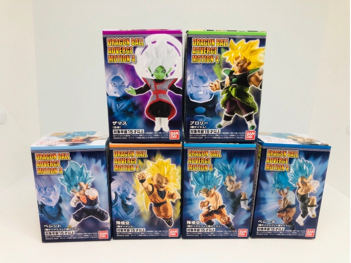 開箱DRAGON BALL ADVERGE MOTION 4~~