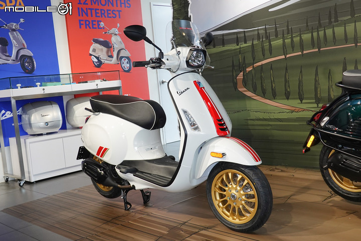 【採訪】Vespa Sprint 150 Racing 60's 特仕版台灣上市｜傳承 60 年代賽車精神