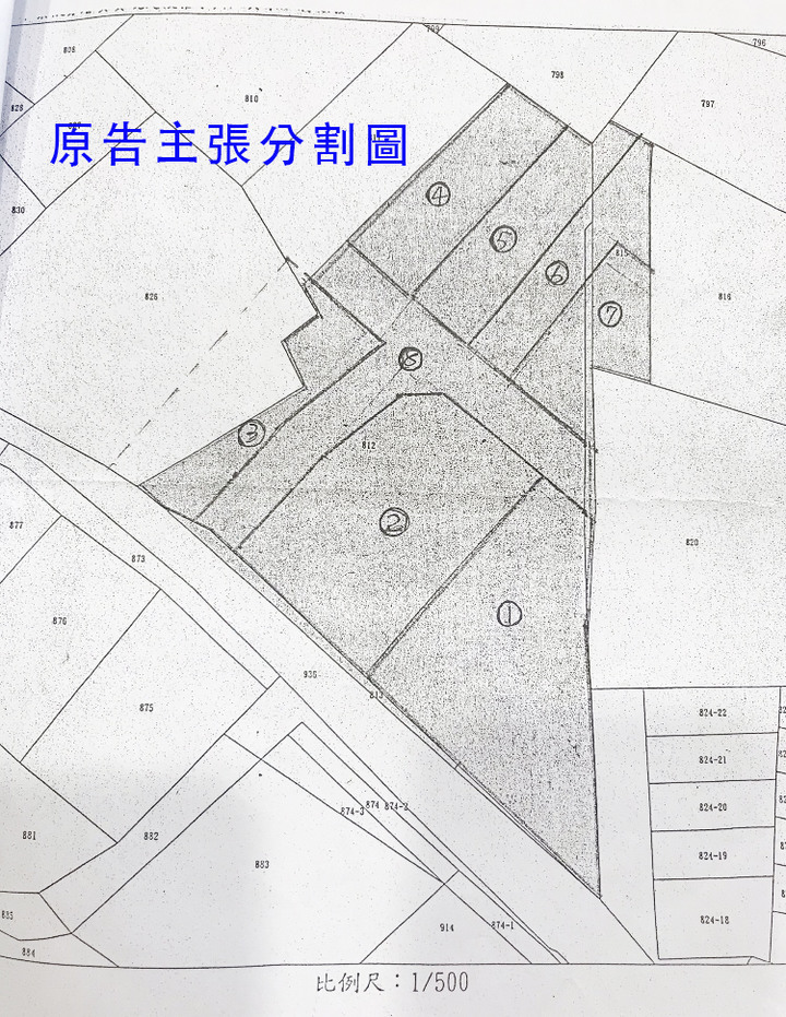 請問共有土地持有分割，私有道路需共有嗎？