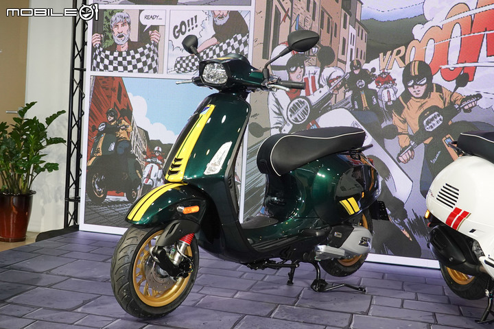 【採訪】Vespa Sprint 150 Racing 60's 特仕版台灣上市｜傳承 60 年代賽車精神