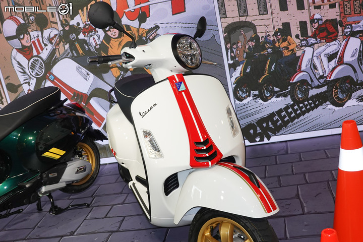 【採訪】Vespa Sprint 150 Racing 60's 特仕版台灣上市｜傳承 60 年代賽車精神