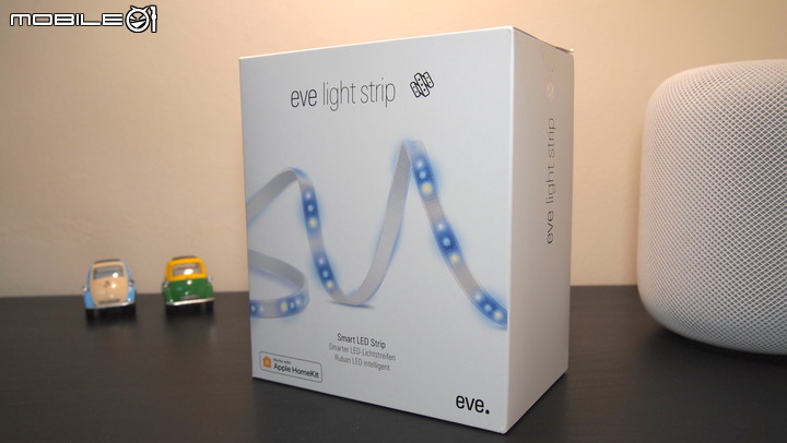 HomeKit 燈條開箱 -- eve light strip