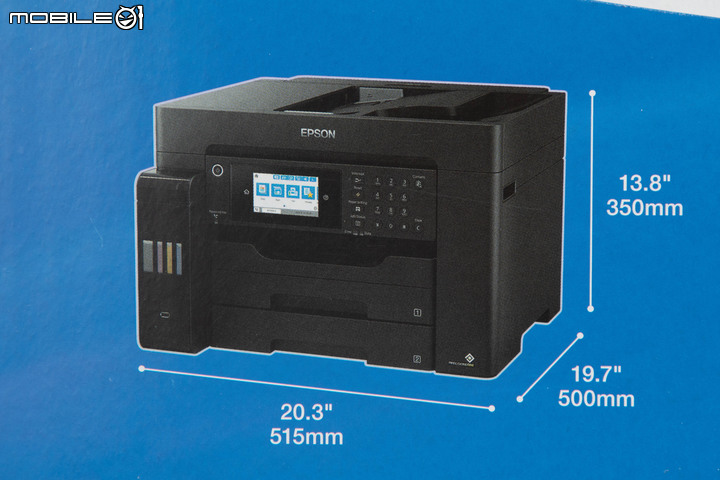 Epson EcoTank L15160 多功能事務機開箱實測|支援 LINE 列印的辦公文書好幫手