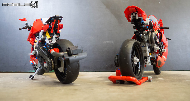 我把LEGO Ducati Panigale 改造成 Ducati Diavel 了