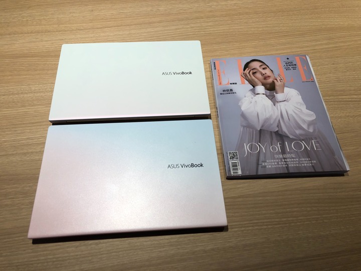 Vivobook S333幻彩獨角獸與幻彩白,兩台顏色實拍比較分享