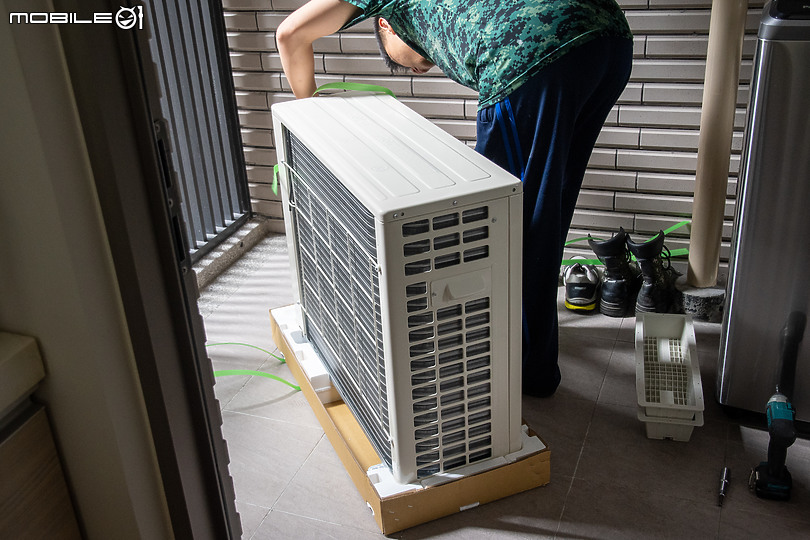 Panasonic LJ40 精緻系列冷專空調安裝紀錄與評測 節能日系的超值選擇