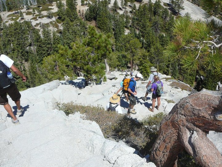 防疫期間，回憶多年前的Yosemite half dome trial