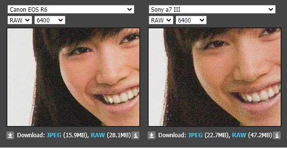 EOS R6 高感 屌打A7III [更新實驗數據]