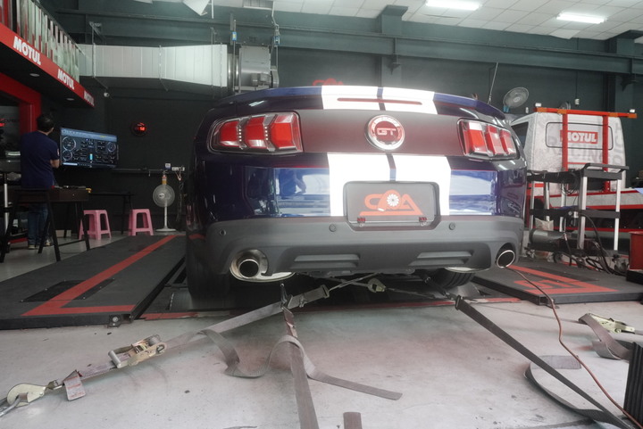 美系車福特原廠的馬力跟實際輪下馬力的差異