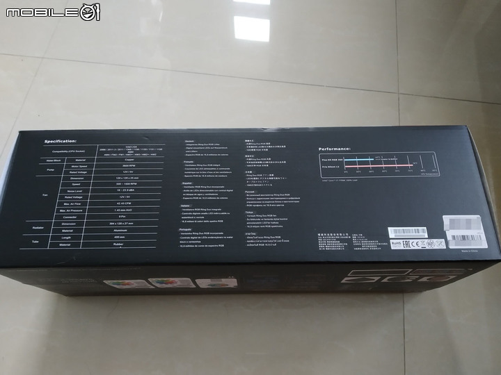 真勇者開箱TT Floe DX RGB 360一體式水冷散熱器