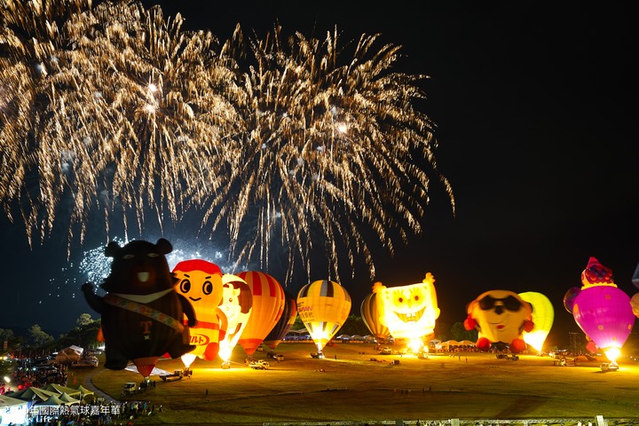 【台東鹿野│景點】台東2020年國際熱氣球嘉年華,附上交通攻略,10週年28顆造型球輪番上陣,每日兩場繫留體驗,還有光雕秀