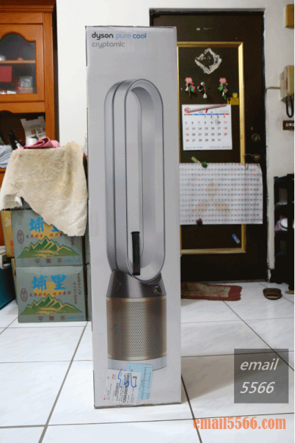 Dyson Pure Cool Cryptomic TP06 涼風智慧空氣清淨機 開箱-去甲醛、淨化、涼風、手機APP操控