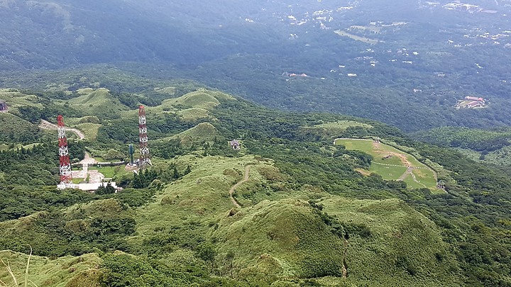 坐公車爬七星山的路線與照片分享~