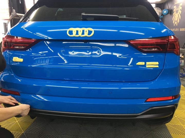 Audi Q3 40TQ 鍍膜!鍍膜!趕緊來去鍍膜!
