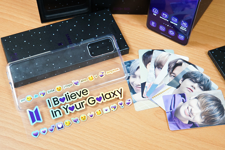 ARMY不要錯過! BTS版Galaxy S20+及Buds+大全套多圖開箱 7/9正式上市