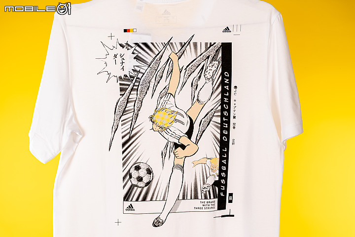 少見的足球題材！adidas《精靈寶可夢》、《足球小將翼》T恤開箱