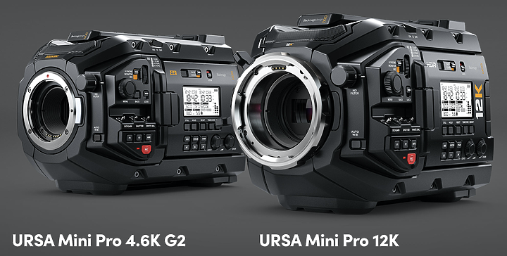 【快訊】8K算什麼？我有12K！Blackmagic推出12K錄影機URSA Mini Pro 12K