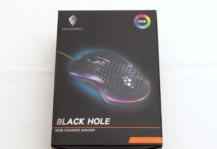 平價輕量洞洞鼠 Anacomda Black Hole RGB 遊戲滑鼠開箱