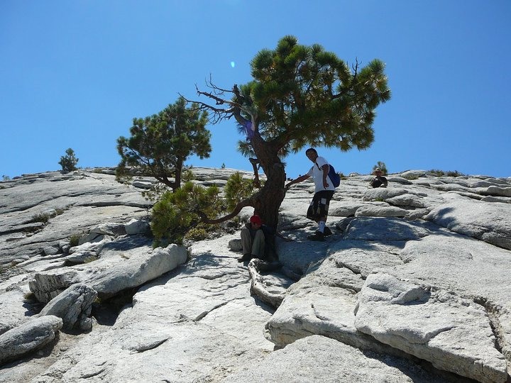 防疫期間，回憶多年前的Yosemite half dome trial