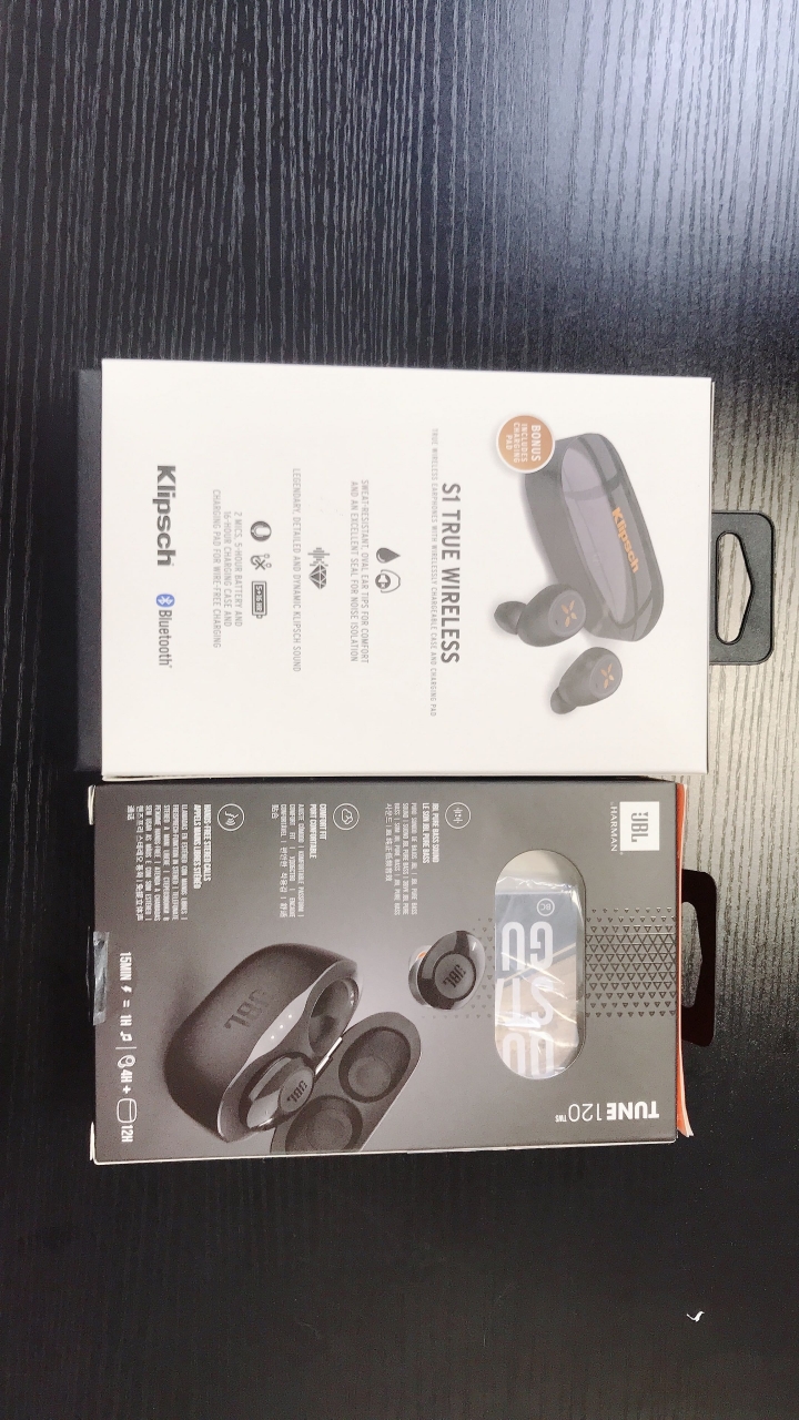 Klipsch S1 & JBL 120TWS耳機開箱✨