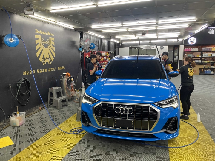 Audi Q3 40TQ 鍍膜!鍍膜!趕緊來去鍍膜!