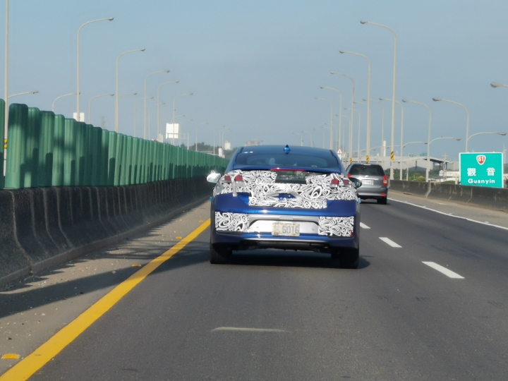 這是那輛測試車