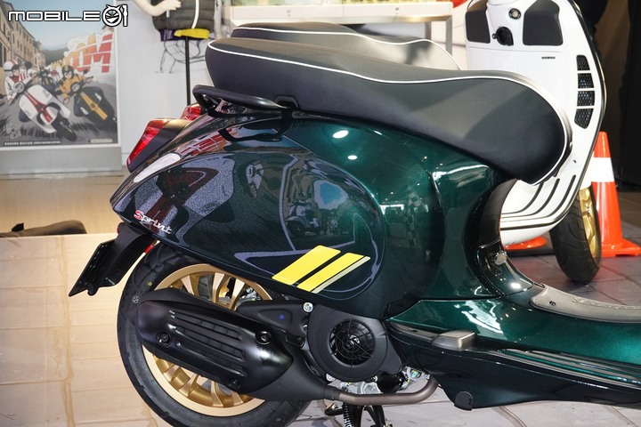 【採訪】Vespa Sprint 150 Racing 60's 特仕版台灣上市｜傳承 60 年代賽車精神