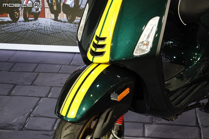 【採訪】Vespa Sprint 150 Racing 60's 特仕版台灣上市｜傳承 60 年代賽車精神
