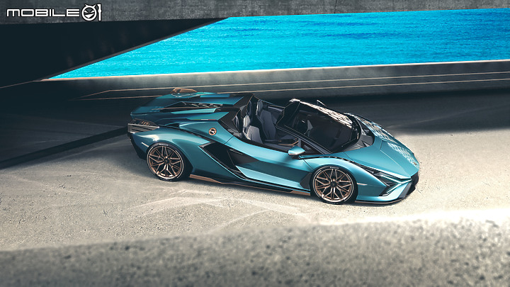 【海外新訊】Lamborghini有史以來最強敞篷跑車「Sian Roadster」誕生,V12+輕油電系統帶來819hp馬力!