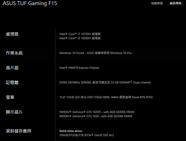 點我看大圖 穩定至上的 TUF GAMING FX506LI 小七驗機初體驗
