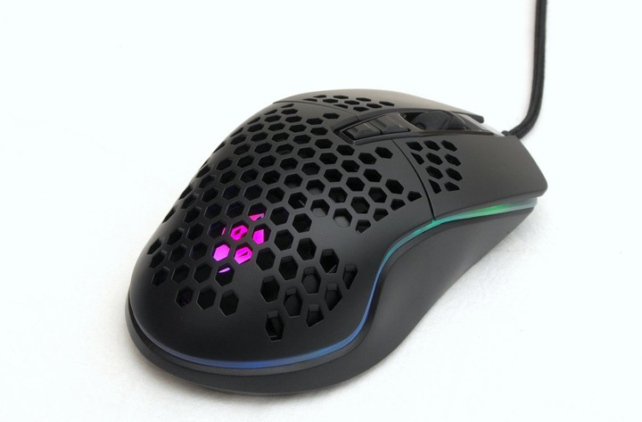 平價輕量洞洞鼠 Anacomda Black Hole RGB 遊戲滑鼠開箱