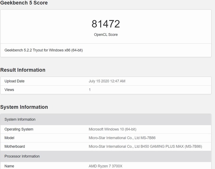 AMD R7-3700X+AMD RX5700XT與INTEL I7-10700+NVIDIA RTX2070 效能比較