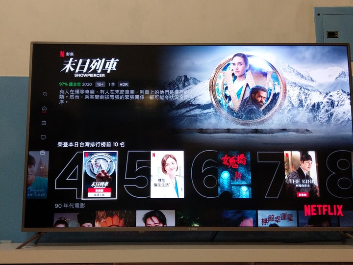 點我看大圖 2020/06/19我的第一台GOOGLE TV 海爾58吋 LE58U6950UG 兩周心得+新品不良售後處理