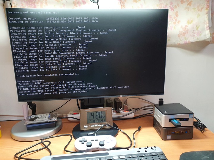 NUC6代悶了好幾年SSD速度跑不上去終於解決!