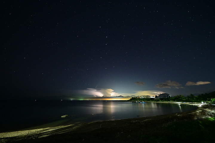 Nikon D6+Z6+Z50記錄2020年7月21日車城後灣尼歐懷茲彗星C/2020 F3(NEOWISE)