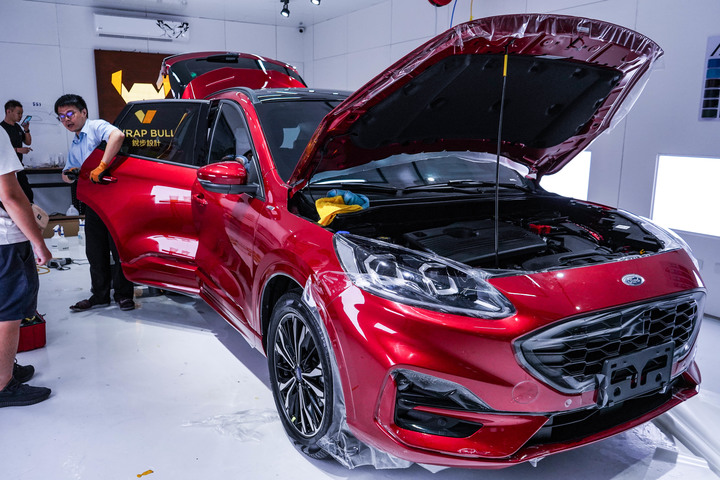 Ford Kuga EcoBoost 250 ST Line 汽車包膜經驗分享與簡易介紹==> 台中