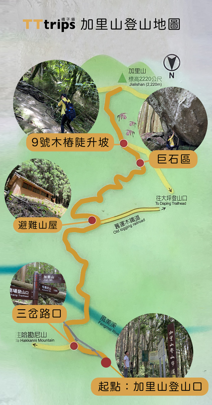 攻頂台版富士山｜加里山包車攻頂一日遊