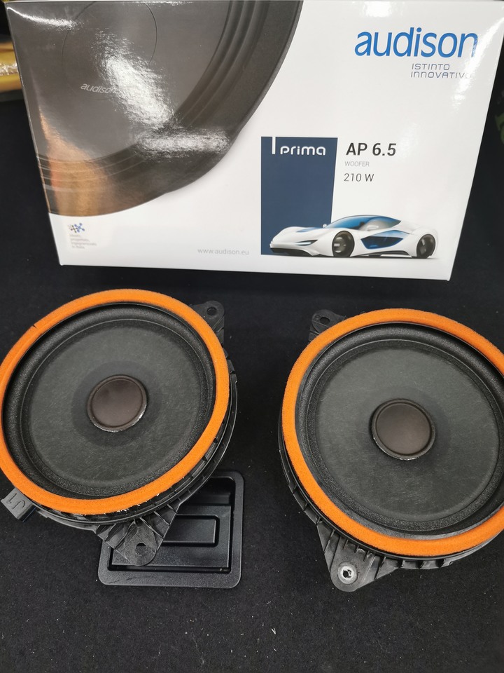 ［改裝文-Part2］Prius 4.5 升級Audison AP6.5 中低音喇叭+DIY拆門飾板圖解及(安卓改機)