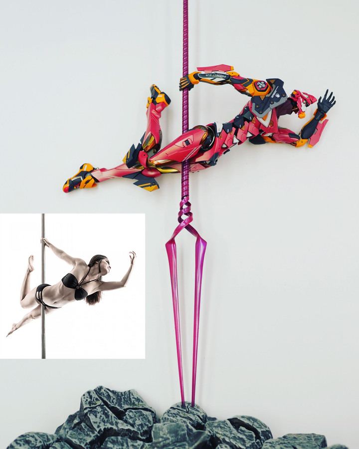 點我看大圖 【萬代 Metal Buld 初號機 2019 vs 2020 外觀比較】新世紀福音戰士蒐藏續篇