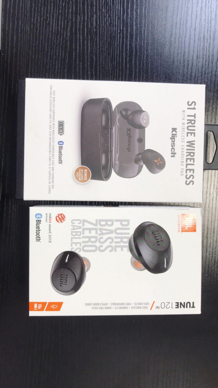 Klipsch S1 & JBL 120TWS耳機開箱✨