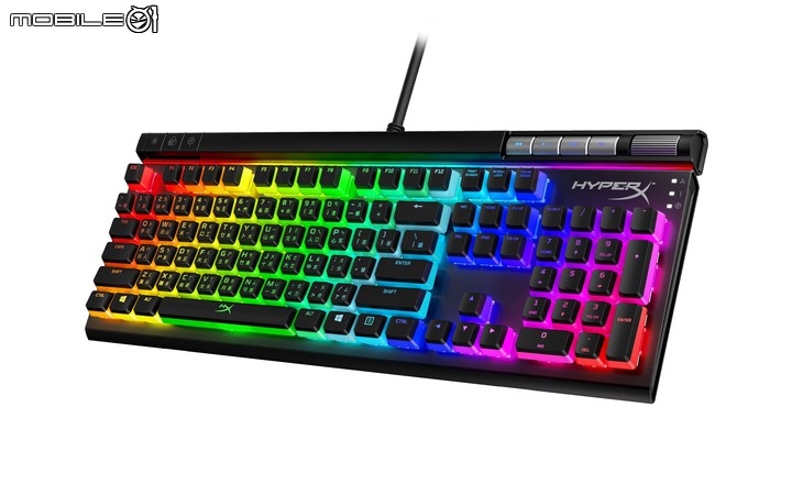 HyperX 推出 Alloy Elite 2 機械電競鍵盤 滿版燈效佈置搭配自有鍵軸的滿血版