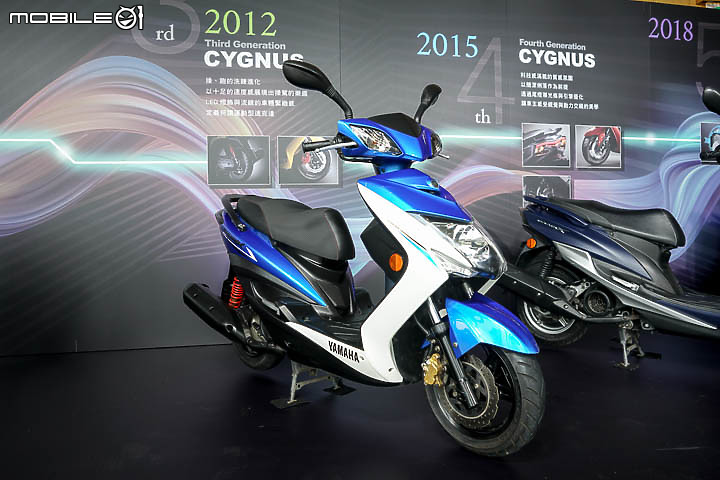 【採訪】YAMAHA 全新水冷 125 機種 Cygnus Gryphus UBS / ABS 正式發表!