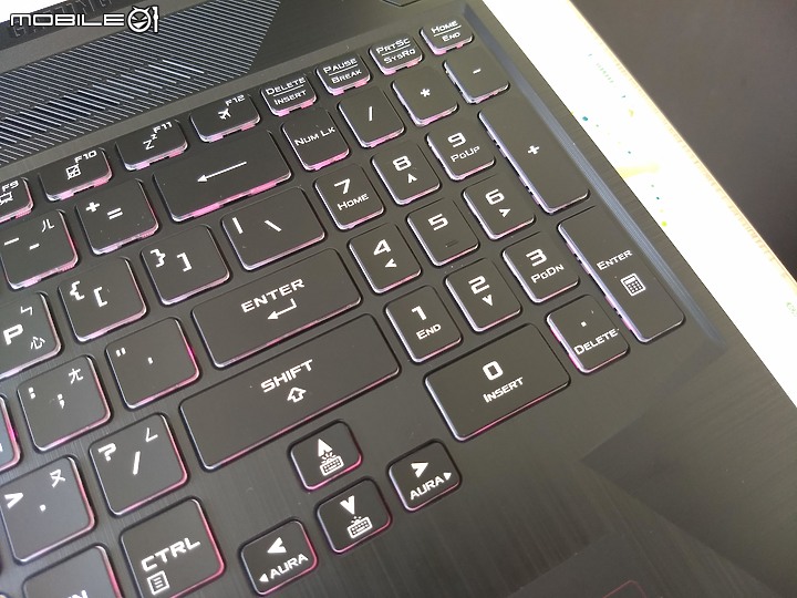 點我看大圖 穩定至上的 TUF GAMING FX506LI 小七驗機初體驗