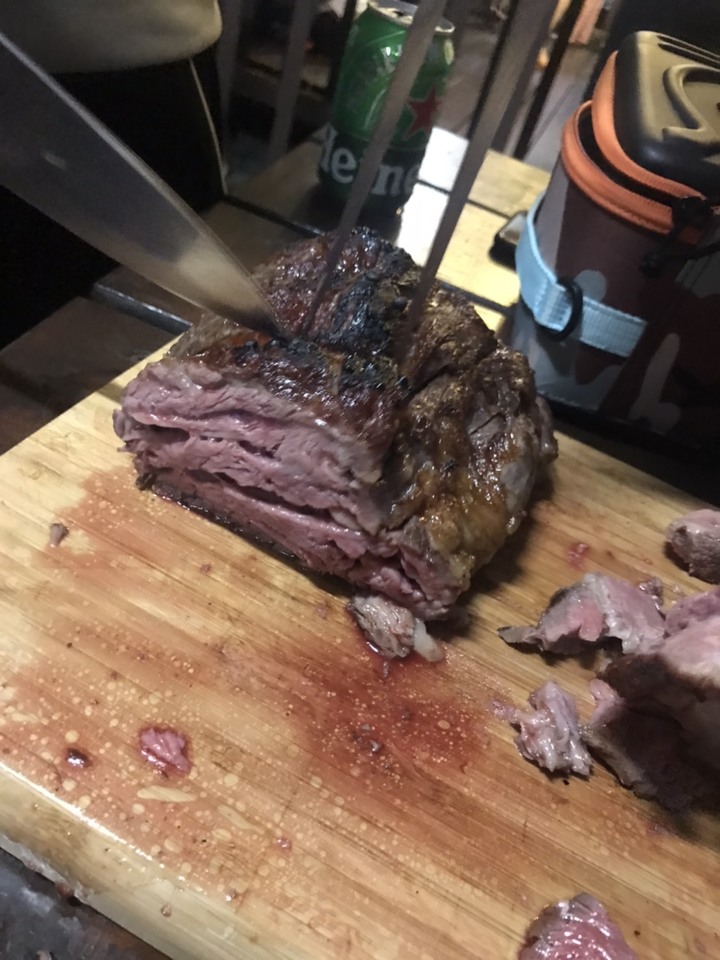 甲粗飽的露營自助餐