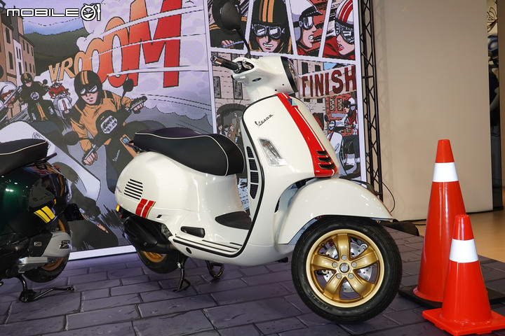 【採訪】Vespa Sprint 150 Racing 60's 特仕版台灣上市｜傳承 60 年代賽車精神
