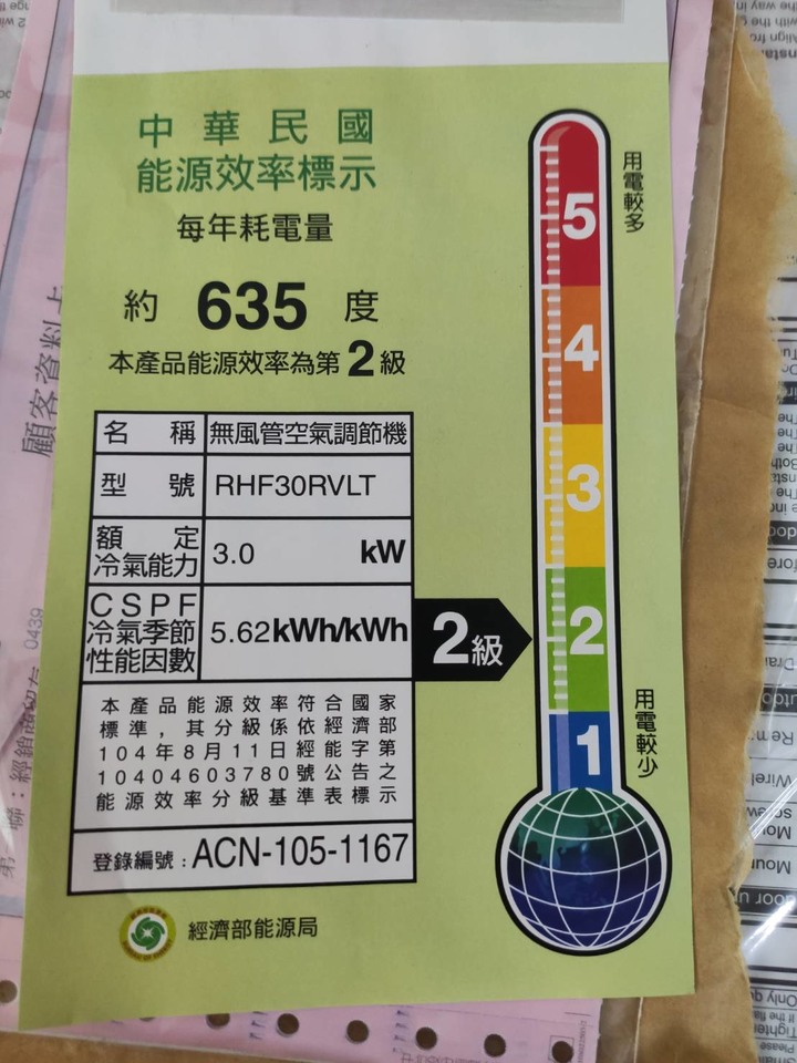 【開箱】DAIKIN大金變頻5坪適用【經典系列冷暖】分離式RHF30RVLT
