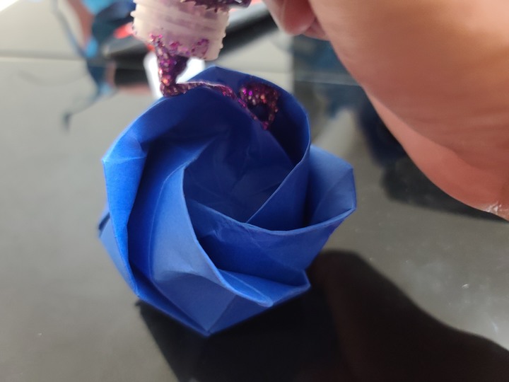 [分享] 紙摺玫瑰花束